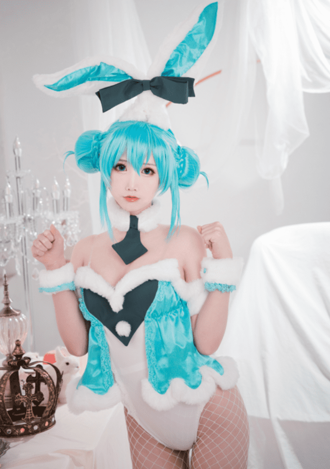 面饼仙儿-初音兔女郎[17P/139MB]