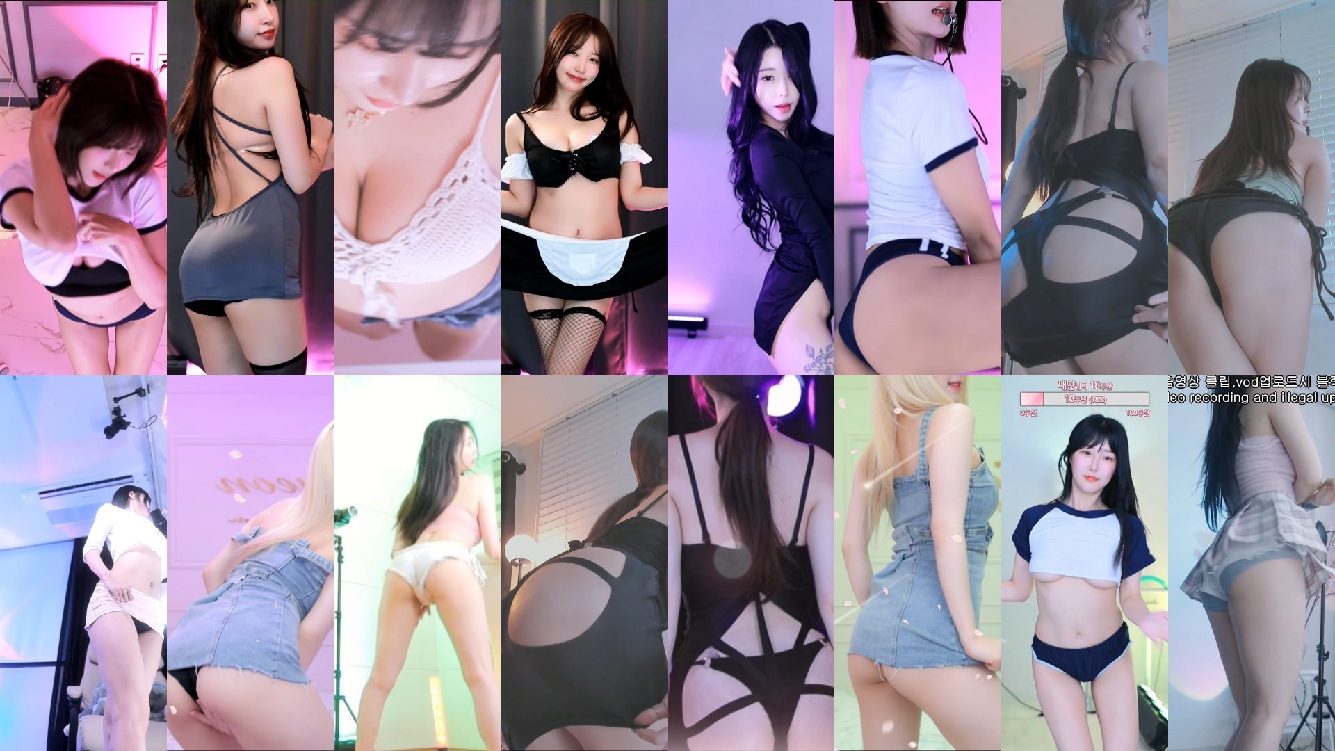[主播]AfreecaTv韩国BJ 24年3月20日录制舞蹈合集