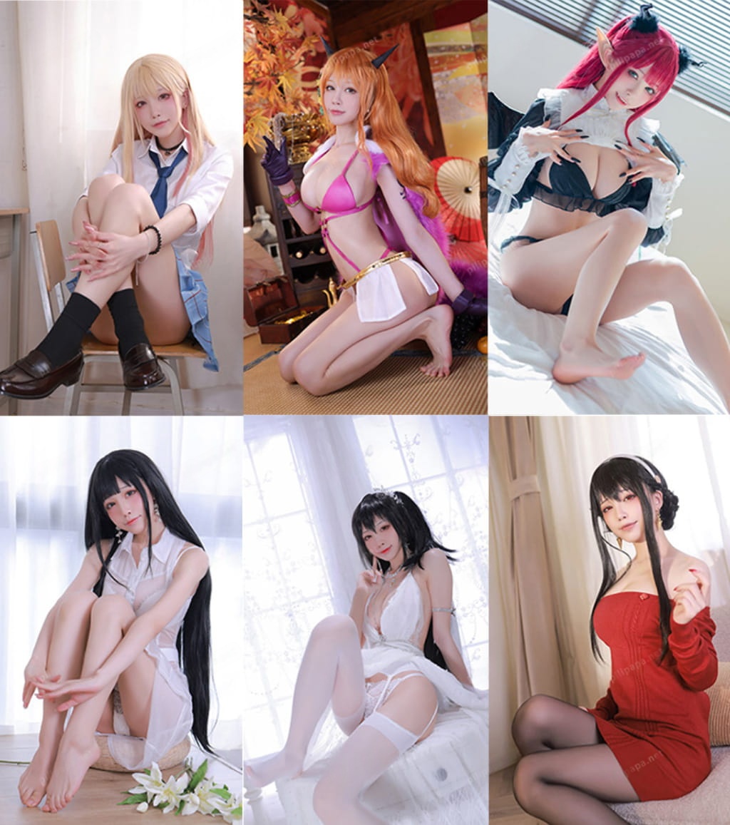 [COSER]暗黑少女水淼aqua COSPLAY写真作品合集