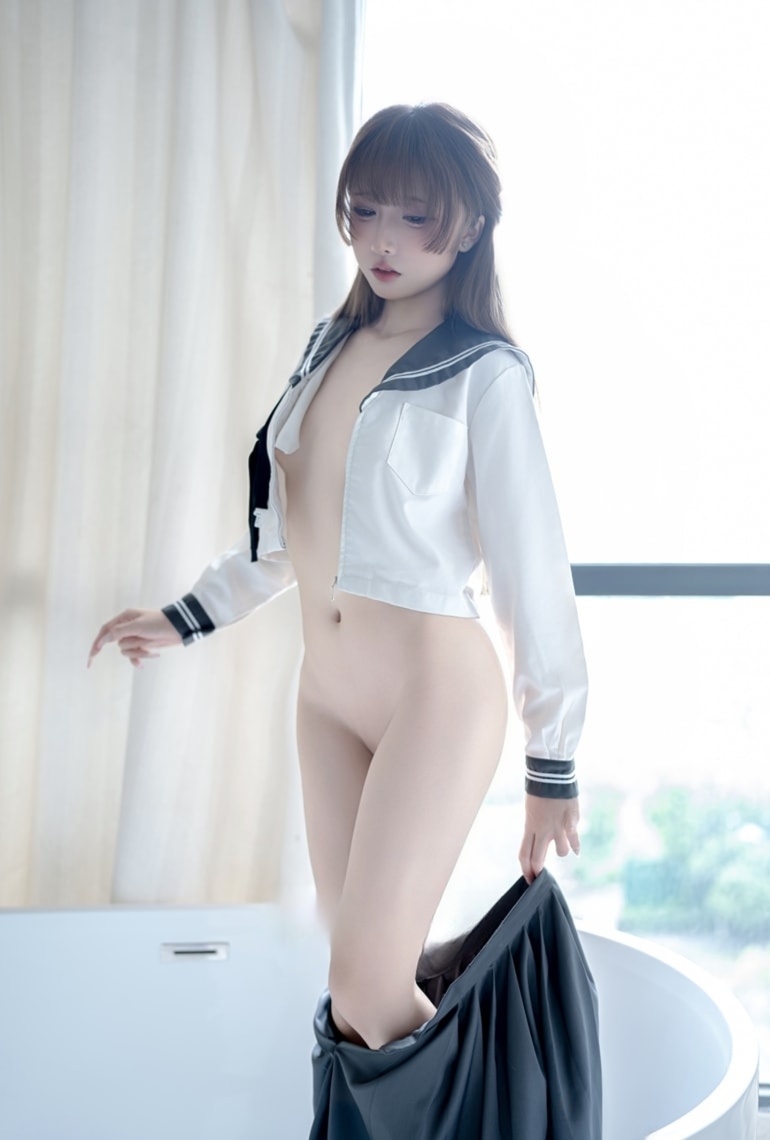 纸悦Etsu_ko NO.48 浴缸JK预览图 2 纸悦Etsu_ko NO.48 浴缸JK预览图 2