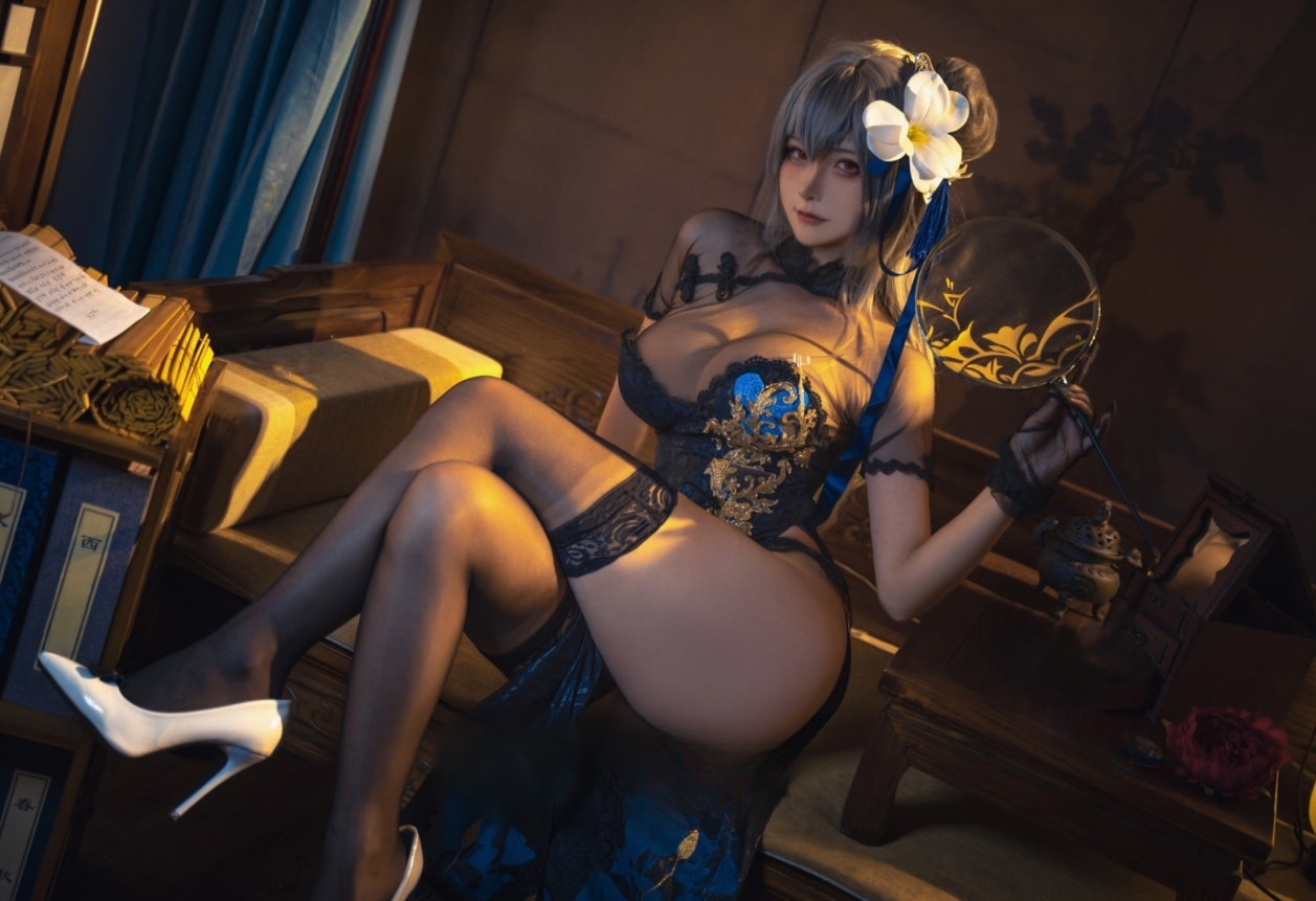 Seya-狮砸 NO.056 碧蓝航线 路易九世 旗袍预览图 2 Seya-狮砸 NO.056 碧蓝航线 路易九世 旗袍预览图 2