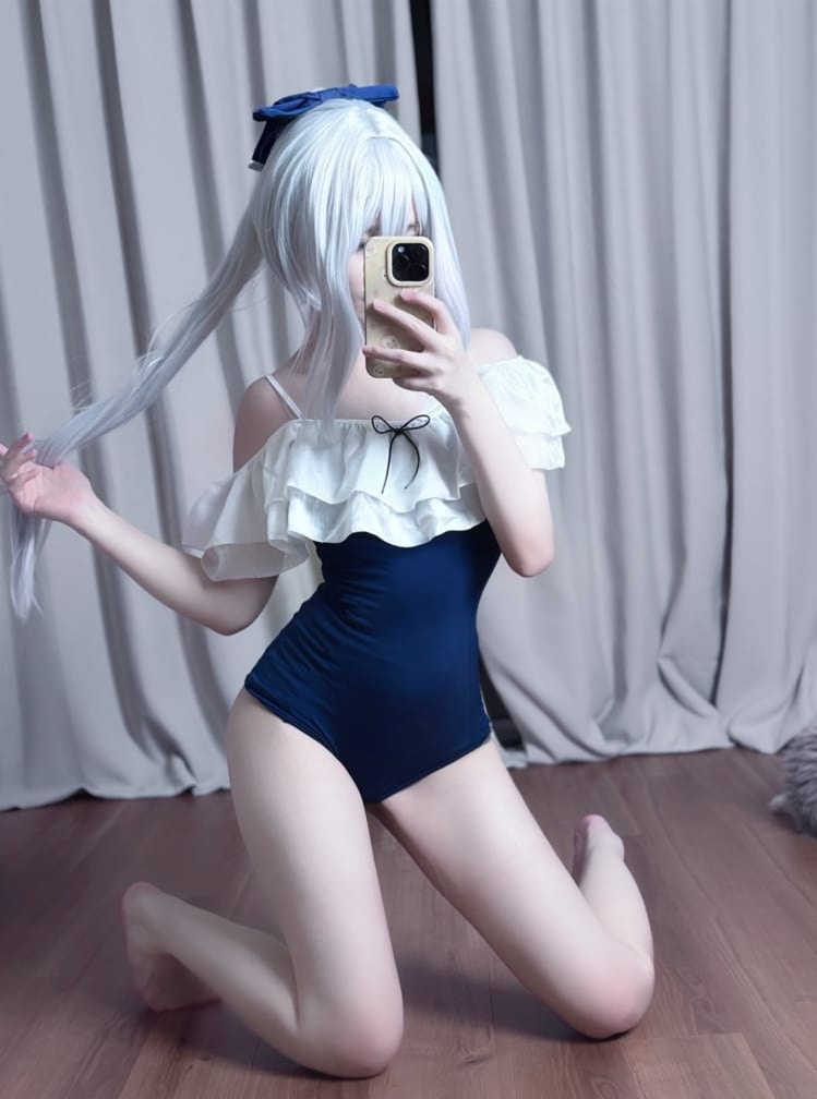 幼愛youmeko – NO.42 蔚蓝档案 月雪宫子预览图 2 幼愛youmeko – NO.42 蔚蓝档案 月雪宫子预览图 2